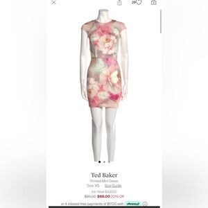 Ted Baker Floral dress